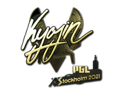 Sticker | Kyojin (Gold) | Stockholm 2021 image