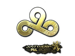 Sticker | Cloud9 (Gold) | Antwerp 2022 image