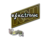 Sticker | electronic (Glitter) | Paris 2023 image