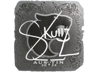 Sticker | skullz (Foil) | Austin 2025