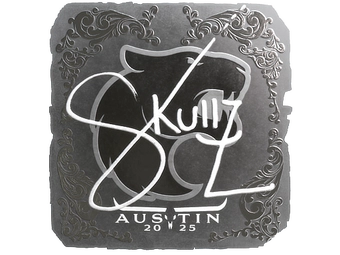 Sticker | skullz (Foil) | Austin 2025 image
