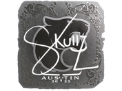 Sticker | skullz (Foil) | Austin 2025 image