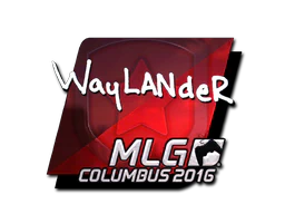 Sticker | wayLander (Foil) | MLG Columbus 2016 image