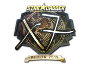 Sticker | xseveN (Gold) | Berlin 2019 image