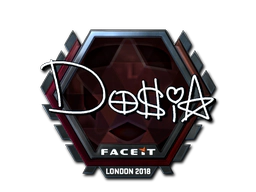 Sticker | Dosia (Foil) | London 2018 image