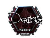 Sticker | Dosia (Foil) | London 2018 image
