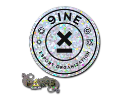 Sticker | 9INE (Glitter) | Paris 2023 image