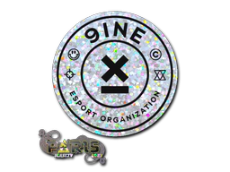 Sticker | 9INE (Glitter) | Paris 2023 image