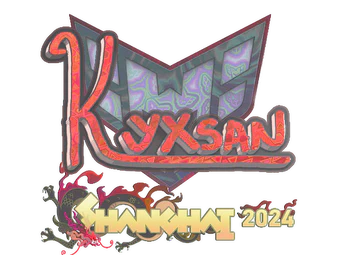 Sticker | kyxsan (Holo) | Shanghai 2024 image