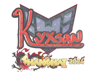 Sticker | kyxsan (Holo) | Shanghai 2024