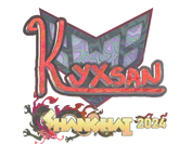 Sticker | kyxsan (Holo) | Shanghai 2024 image