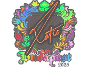 Sticker | XotiC (Holo) | Budapest 2025 image