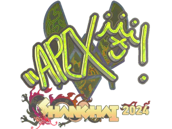 Sticker | apEX (Holo) | Shanghai 2024 image