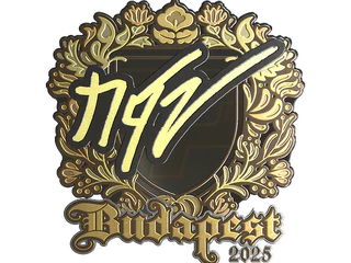 Sticker | NQZ (Gold) | Budapest 2025