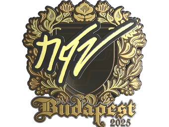 Sticker | NQZ (Gold) | Budapest 2025 image