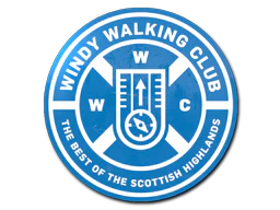 Sticker | Windy Walking Club