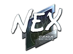 Sticker | nex (Foil) | Boston 2018 image