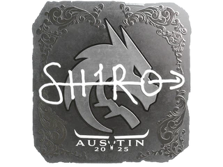 Sticker | sh1ro (Foil) | Austin 2025
