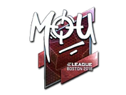 Sticker | mou (Foil) | Boston 2018 image