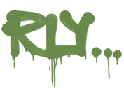 Sealed Graffiti | Rly (Battle Green) image