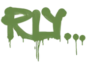Sealed Graffiti | Rly (Battle Green) image