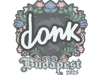 Sticker | donk | Budapest 2025 image