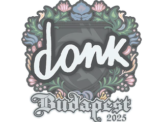 Sticker | donk | Budapest 2025