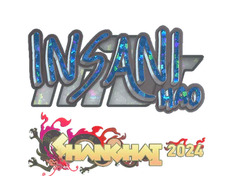 Sticker | insani (Glitter) | Shanghai 2024 image