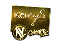 Sticker | kennyS (Gold) | Cologne 2015 image
