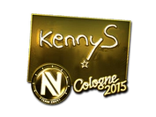 Sticker | kennyS (Gold) | Cologne 2015 image