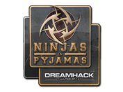 Sticker | Ninjas in Pyjamas | DreamHack 2014 image