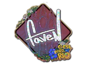 Sticker | faveN (Glitter) | Rio 2022 image