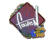 Sticker | faveN (Glitter) | Rio 2022 image