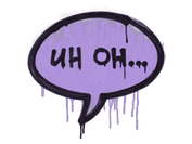 Sealed Graffiti | Uh Oh (Violent Violet) image