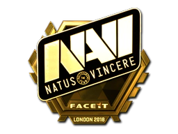 Sticker | Natus Vincere (Gold) | London 2018 image