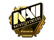 Sticker | Natus Vincere (Gold) | London 2018 image
