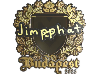 Sticker | Jimpphat (Gold) | Budapest 2025 image