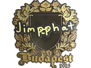 Sticker | Jimpphat (Gold) | Budapest 2025
