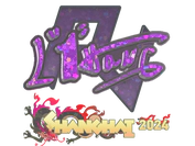 Sticker | L1haNg (Glitter) | Shanghai 2024 image