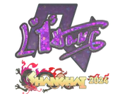 Sticker | L1haNg (Glitter) | Shanghai 2024 image