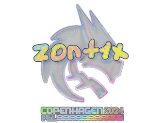 Sticker | zont1x (Holo) | Copenhagen 2024 image