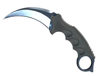 ★ Karambit | Blue Steel image