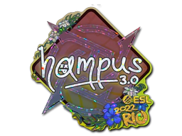 Sticker | hampus (Glitter) | Rio 2022 image