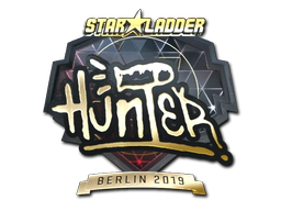 Sticker | huNter- (Gold) | Berlin 2019 image