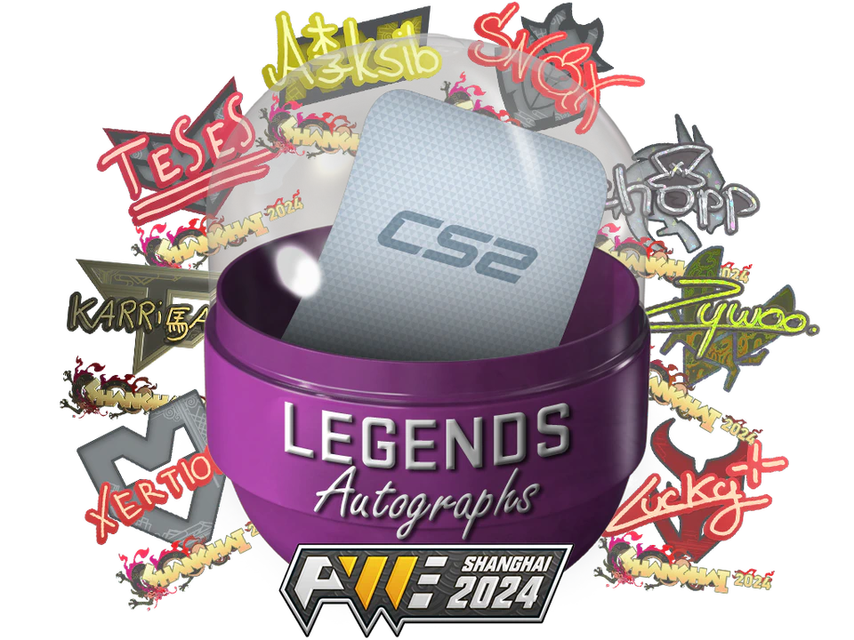 Shanghai 2024 Legends Autograph Capsule