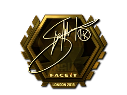 Sticker | Hiko (Gold) | London 2018 image