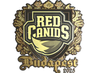 Sticker | RED Canids (Gold) | Budapest 2025