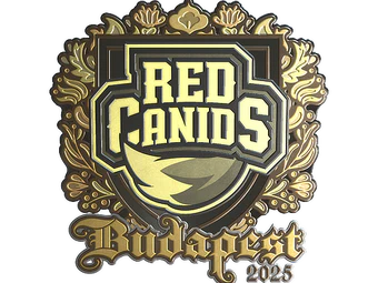 Sticker | RED Canids (Gold) | Budapest 2025 image