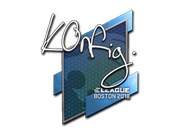 Sticker | k0nfig | Boston 2018 image