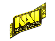 Sticker | Natus Vincere (Gold) | Katowice 2015 image